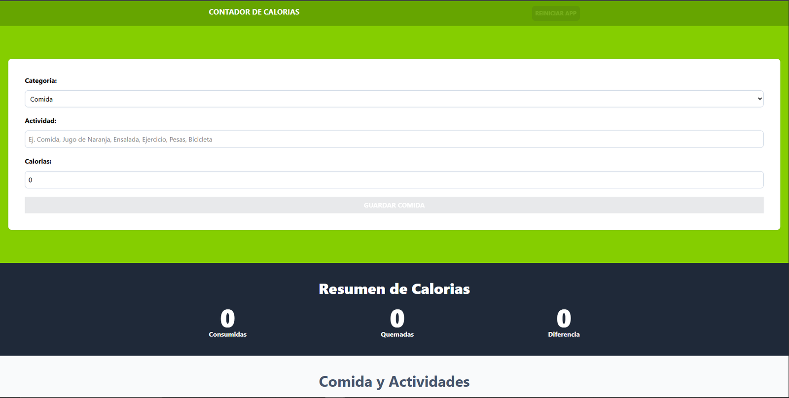 CaloryCounter